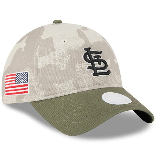 【送料無料】 ニューエラ レディース 帽子 アクセサリー Women's New Era Light Beige/Olive St. Louis Cardinals 2025 Armed Forces Day 9TWENTY Adjustable Hat Crd Lt Bei 【送料無料】 ニューエラ レディース 帽子 アクセサリー Women's New Era Light Beige/Olive St. Louis Cardinals 2025 Armed Forces Day 9TWENTY Adjustable Hat Crd Lt Bei