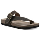 【送料無料】 ホワイトマウンテン レディース サンダル シューズ Cliffs by White Mountain Carly Women's Cushioned Slide Sandals Brown Leather