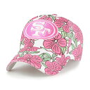 【送料無料】 フォーティセブンブランド レディース 帽子 アクセサリー Women's '47 White San Francisco 49ers Floren...