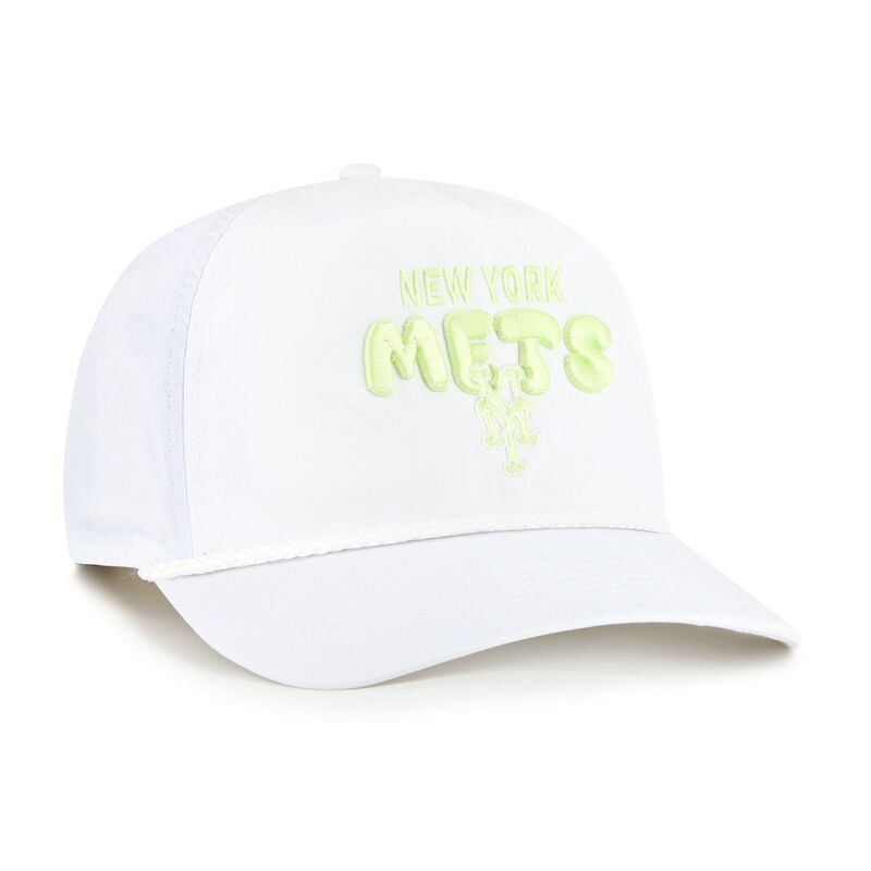 【送料無料】 フォーティセブンブランド レディース 帽子 アクセサリー Women's'47 White New York Mets Bright Side Adjustable Hitch Hat Met White