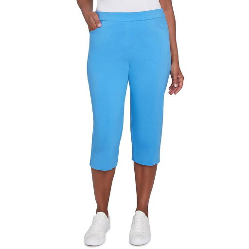 【送料無料】 アルフレッド ダナー レディース カジュアルパンツ ボトムス Women's Alfred Dunner Flat Front Allure Classic Clamdigger Pants Azure 【送料無料】 アルフレッド ダナー レディース カジュアルパンツ ボトムス Women's Alfred Dunner Flat Front Allure Classic Clamdigger Pants Azure
