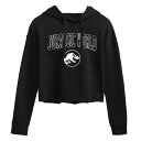【送料無料】 ライセンス キャラクター レディース Tシャツ トップス Juniors' Jurassic World Rebirth Logo Cropped...