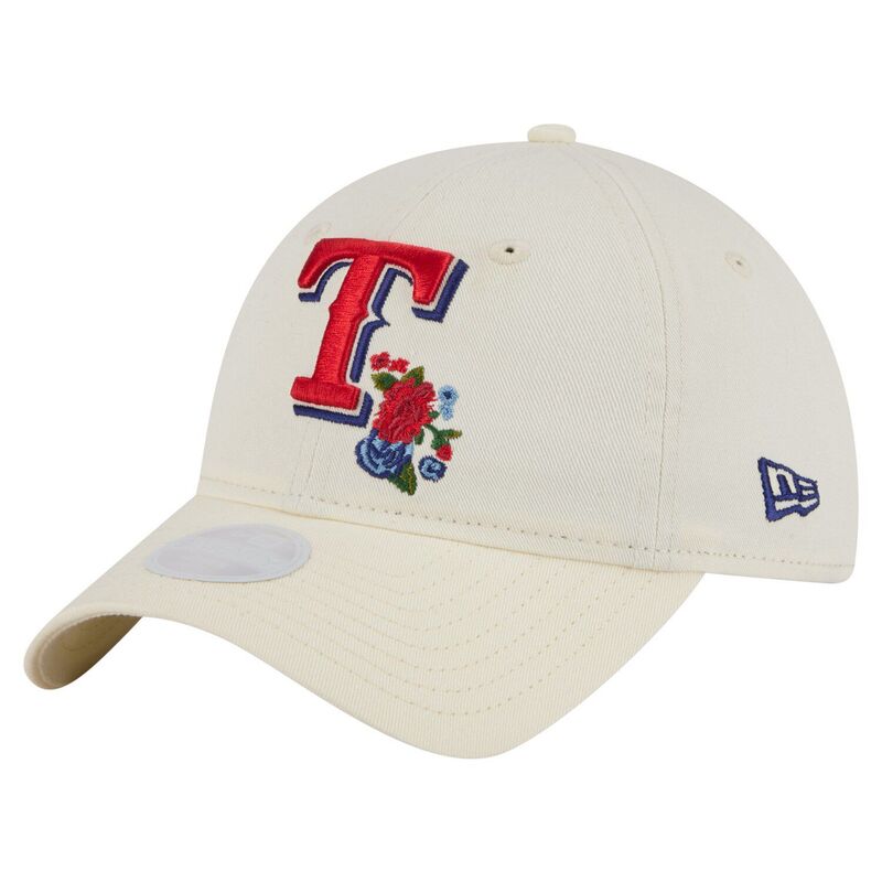 ̵ ˥塼 ǥ ˹ ꡼ Women's New Era Cream Texas Rangers Flora...