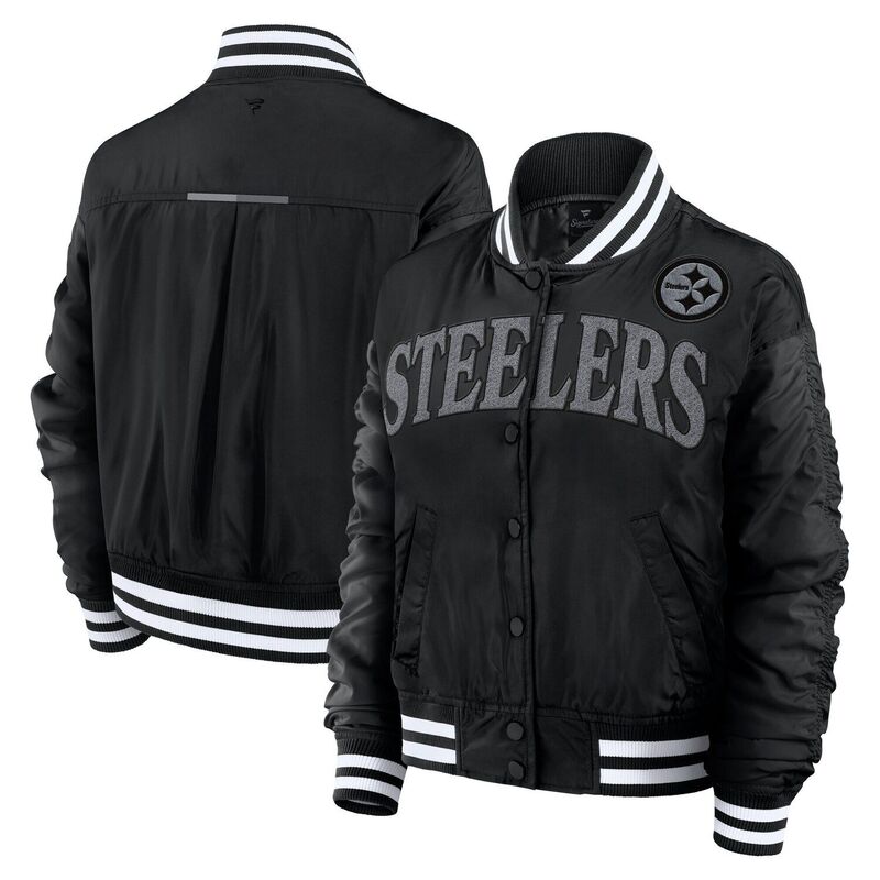 ̵ եʥƥ ǥ 㥱åȡ֥륾  Women's Fanatics Black Pittsburgh...
