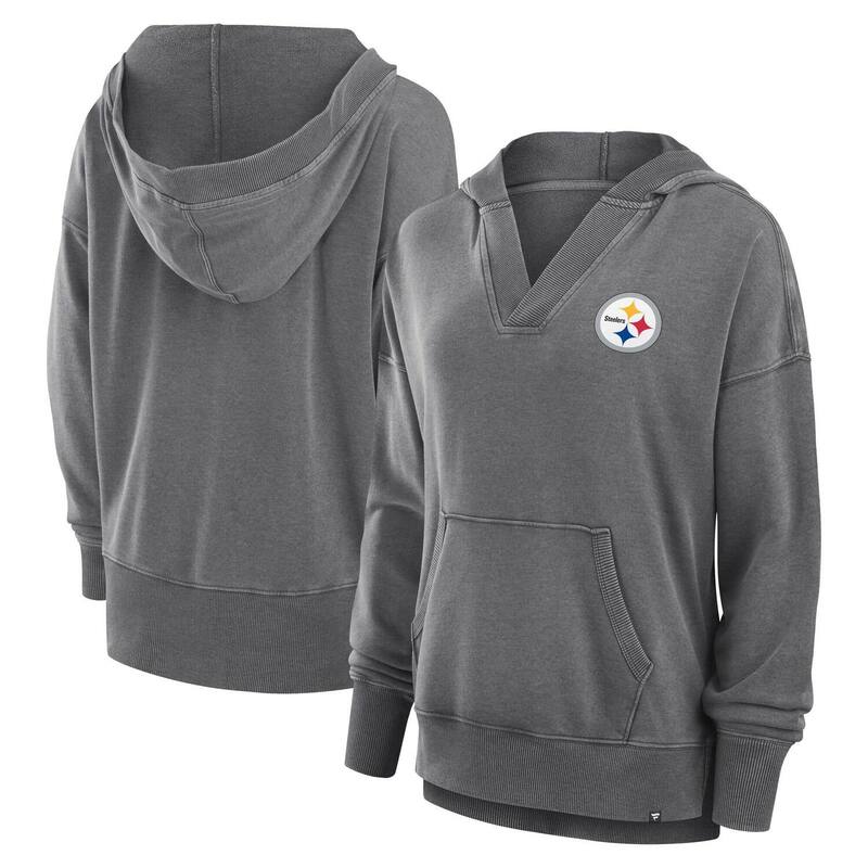 ̵ եʥƥ ǥ T ȥåץ Women's Fanatics Heather Charcoal Pitts...