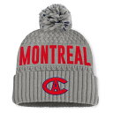 【送料無料】 ファナティクス レディース 帽子 アクセサリー Women's Fanatics Gray Montreal Canadiens Heritage...