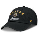 【送料無料】 ファナティクス レディース 帽子 アクセサリー Women's Fanatics Black Boston Bruins Fundamental ...