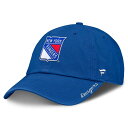 【送料無料】 ファナティクス レディース 帽子 アクセサリー Women's Fanatics Blue New York Rangers Core Logo ...