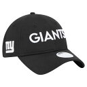 【送料無料】 ニューエラ レディース 帽子 アクセサリー Women's New Era Black New York Giants Cece 9TWENTY ...