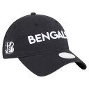 【送料無料】 ニューエラ レディース 帽子 アクセサリー Women's New Era Black Cincinnati Bengals Cece 9TWEN...