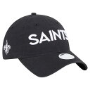 【送料無料】 ニューエラ レディース 帽子 アクセサリー Women's New Era Black New Orleans Saints Cece 9TWEN...