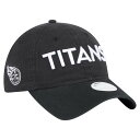 【送料無料】 ニューエラ レディース 帽子 アクセサリー Women's New Era Black Tennessee Titans Cece 9TWENTY...