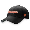 【送料無料】 ファナティクス レディース 帽子 アクセサリー Women's Fanatics Black Philadelphia Flyers Breaka...