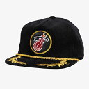 【送料無料】 アンブランデッド レディース 帽子 アクセサリー Women's Mitchell & Ness x DANNIJO Black Miami He...