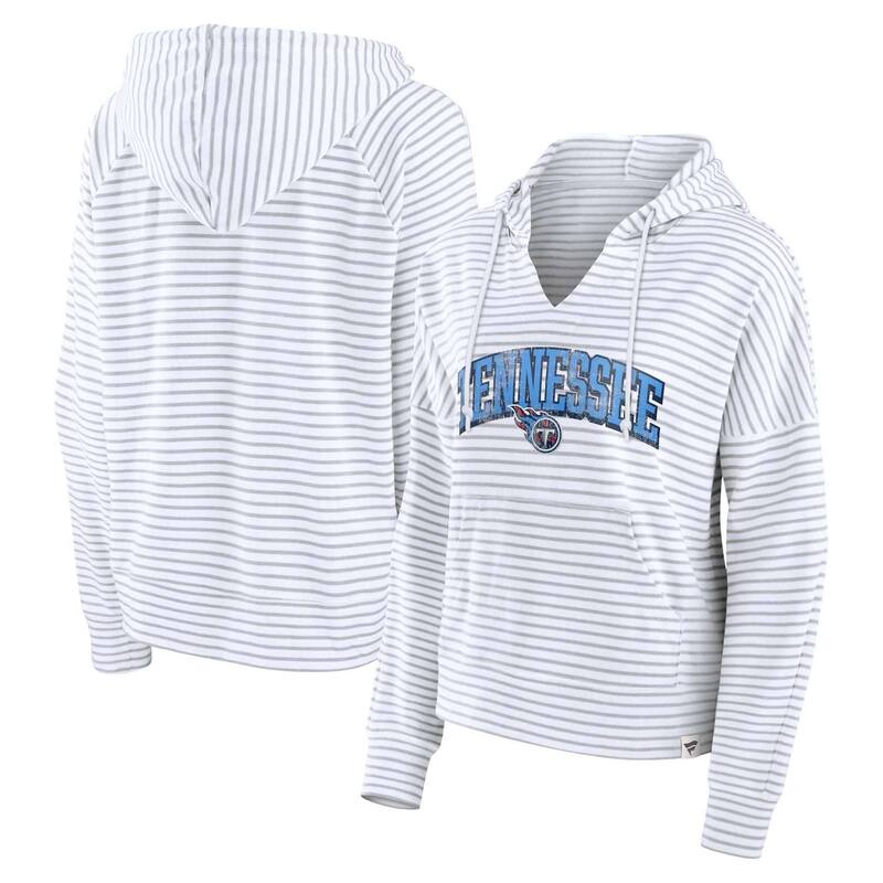̵ եʥƥ ǥ T ȥåץ Women's Fanatics White/Gray Tennessee T...
