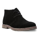 【送料無料】 プロペット メンズ ブーツ・レインブーツ シューズ Propet Findley Men's Suede Chukka Boots Black