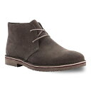 【送料無料】 プロペット メンズ ブーツ・レインブーツ シューズ Propet Findley Men's Suede Chukka Boots Gray