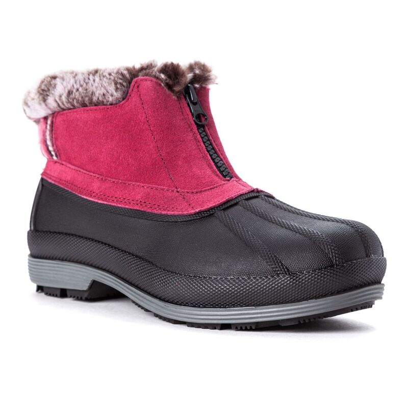 【送料無料】 プロペット レディース ブーツ・レインブーツ シューズ Propet Lumi Women's Waterproof Winter Boots Berry