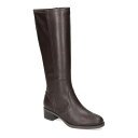 【送料無料】 イージーストリート レディース ブーツ・レインブーツ シューズ Easy Street Tucker Plus Women's Stretch-for-fit Athletic Tall Boots Brown(4)