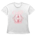 【送料無料】 ライセンス キャラクター レディース Tシャツ トップス Women's Vintage Diet Coke Stamp Graphic Tee White
