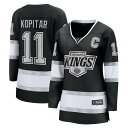 【送料無料】 ファナティクス レディース Tシャツ トップス Women's Fanatics Anze Kopitar Black Los Angeles K...