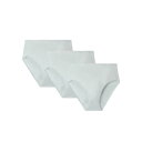 【送料無料】 メモイ レディース パンツ アンダーウェア Women's 3 Pair Pack Ribbed Briefs Cloud Blue