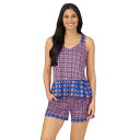 【送料無料】 クドルドッズ レディース ナイトウェア アンダーウェア Women's Cuddl Duds Cozy Pajama Tank Top & Paj...
