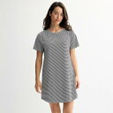 【送料無料】 ソノマ レディース ナイトウェア アンダーウェア Women's Sonoma Goods For Life Knit Sleep Shirt B...