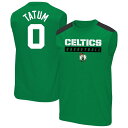 【送料無料】 プロファイル メンズ Tシャツ トップス Men's Profile Jayson Tatum Kelly Green Boston Celtics Big & Tall Player Muscle Tank Cel Green