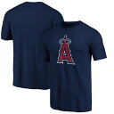 【送料無料】 プロファイル メンズ Tシャツ トップス Men'sProfile Navy Los Angeles Angels Big & Tall Distressed Logo T-Shirt Ang Navy
