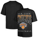 【送料無料】 フォーティセブンブランド メンズ Tシャツ トップス Men's '47 Black New York Knicks Afterhours Foundation Premium Heavyweight T-Shirt Kni Black