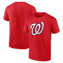 【送料無料】 プロファイル メンズ Tシャツ トップス Men's Profile Red Washington Nationals Big & Tall Primary Logo T-Shirt Nat Red