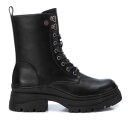 【送料無料】 リフレッシュ レディース ブーツ・レインブーツ シューズ Refresh Women's Combat Booties 171984 Black