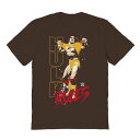 【送料無料】 ライセンス キャラクター メンズ Tシャツ トップス Men's WWE Hulk Rules Graphic Tee Dark Chocolate