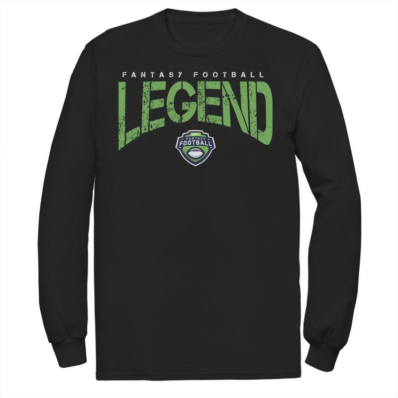 ReVida ŷԾŹ㤨̵֡ 饤 饯  T ȥåץ Men's ESPN Fantasy Football Legend Logo Long Sleeve Tee BlackפβǤʤ7,480ߤˤʤޤ