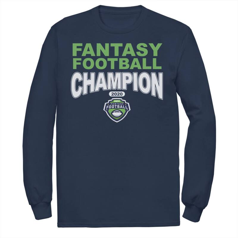 ReVida ŷԾŹ㤨̵֡ 饤 饯  T ȥåץ Men's ESPN Fantasy Football Champion Word Stack Tee NavyפβǤʤ7,480ߤˤʤޤ