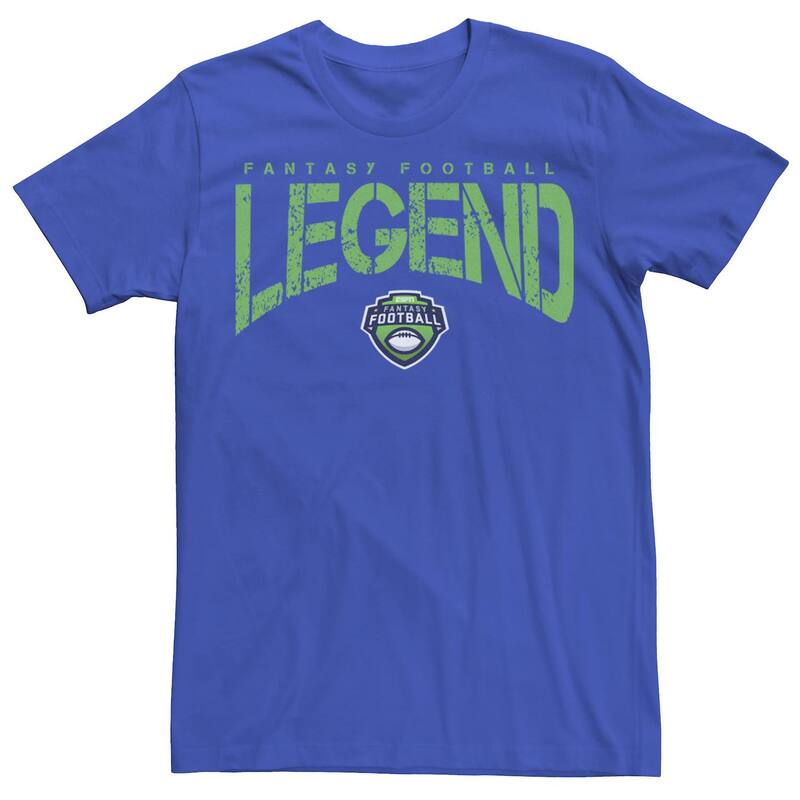 ReVida ŷԾŹ㤨̵֡ 饤 饯  T ȥåץ Men's ESPN Fantasy Football Legen Green Distressed Text Tee RoyalפβǤʤ6,480ߤˤʤޤ