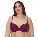 【送料無料】 メイデンフォーム レディース ブラジャー アンダーウェア Maidenform Love the Lift Push Up & In Underwire Bra DM9900 Orchid With Rose Gold