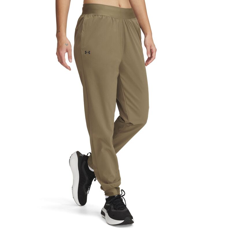 【送料無料】 アンダーアーマー レディース カジュアルパンツ ボトムス Women's Under Armour Rival Woven Pants Bayou