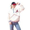 【送料無料】 テレズ レディース Tシャツ トップス Women's Terez Cream Atlanta Braves Sugar Swizzle Base...