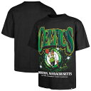 【送料無料】 フォーティセブンブランド メンズ Tシャツ トップス Men's '47 Black Boston Celtics Past Champs Collection Flashbulb Foundation T-Shirt Cel Black