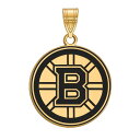 【送料無料】 ロゴアート レディース ブレスレット・バングル・アンクレット アクセサリー LogoArt Boston Bruins Sterling Silv...