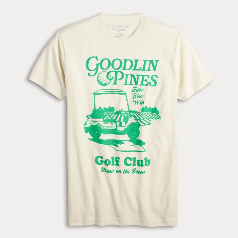 【送料無料】 ライセンス キャラクター メンズ Tシャツ トップス Men's Goodlin Pines Golf Club Graphic Tee Tofu