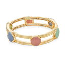 【送料無料】 ネーピア レディース ブレスレット・バングル・アンクレット アクセサリー Napier Gold Tone Set-In Simulated St...