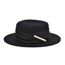 【送料無料】 メロウワールド レディース 帽子 アクセサリー Women's Mellow World Simulated Pearl Accented Fla...