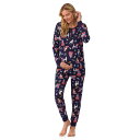 【送料無料】 クドルドッズ レディース ナイトウェア アンダーウェア Maternity Cuddl Duds Cozy Long Sleeve Henley ...