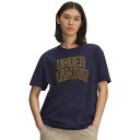 【送料無料】 アンダーアーマー レディース Tシャツ トップス Women's Under Armour Rival Oversized Campus T-Shirt Midnight Navy(4)