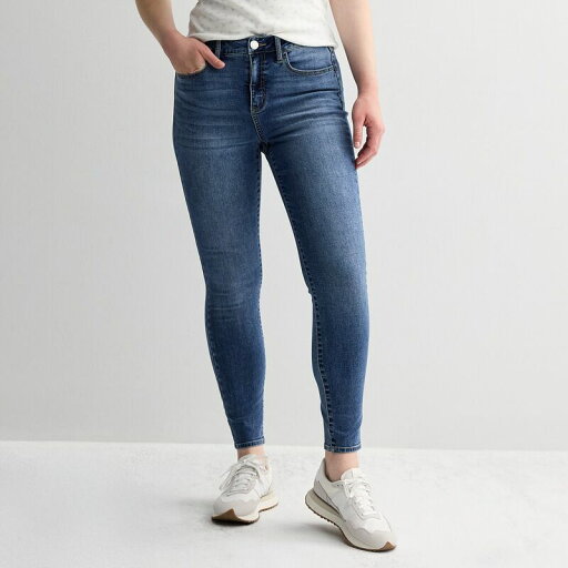 【送料無料】 エスオー レディース デニムパンツ ボトムス Juniors' SO High Rise Jeggings Medium Dark 【送料無料】 エスオー レディース デニムパンツ ボトムス Juniors' SO High Rise Jeggings Medium Dark