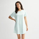 【送料無料】 ソノマ レディース ナイトウェア アンダーウェア Women's Sonoma Goods For Life Knit Sleep Shirt B...
