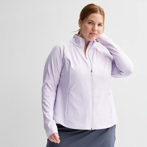【送料無料】 Tek Gear レディース ジャケット・ブルゾン アウター Plus Size Tek Gear Ultrastretch Performance Jacket Bella Lavender 【送料無料】 Tek Gear レディース ジャケット・ブルゾン アウター Plus Size Tek Gear Ultrastretch Performance Jacket Bella Lavender